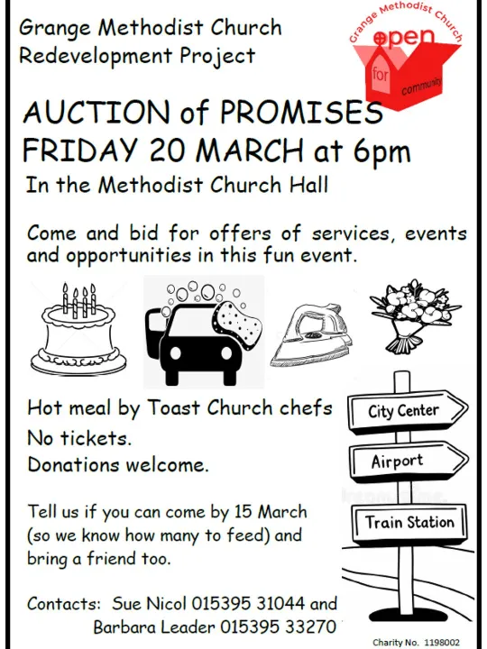 Poster Auction of Promises 2026