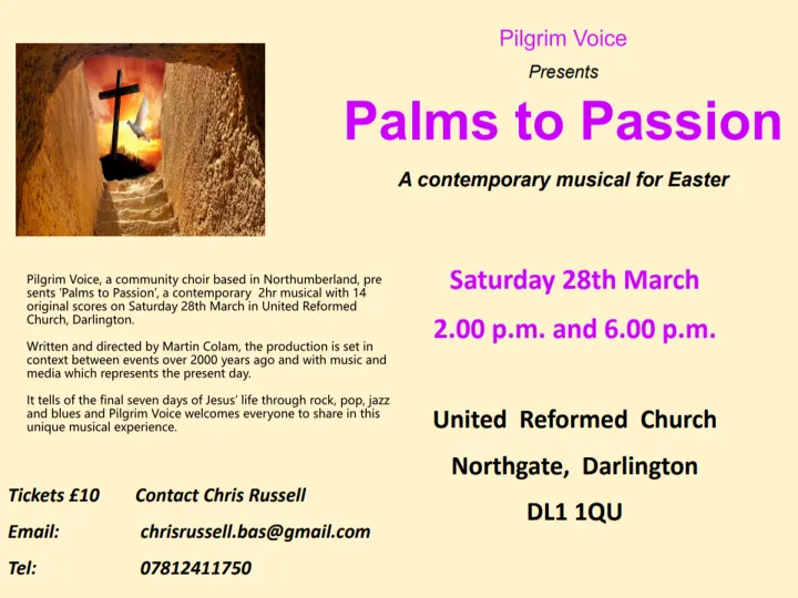 Palms to Passion Urc Darlington 28.03.2026