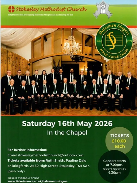 Dalesmen Singers &ndash; 16th May 2026