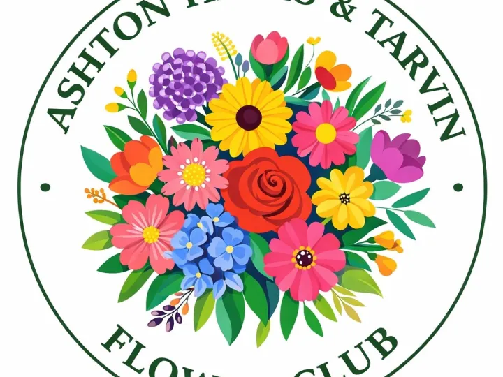 Ashton Hates and Tarvin Flower Club Logo