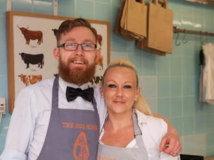 Ricky and his sister, Nicola