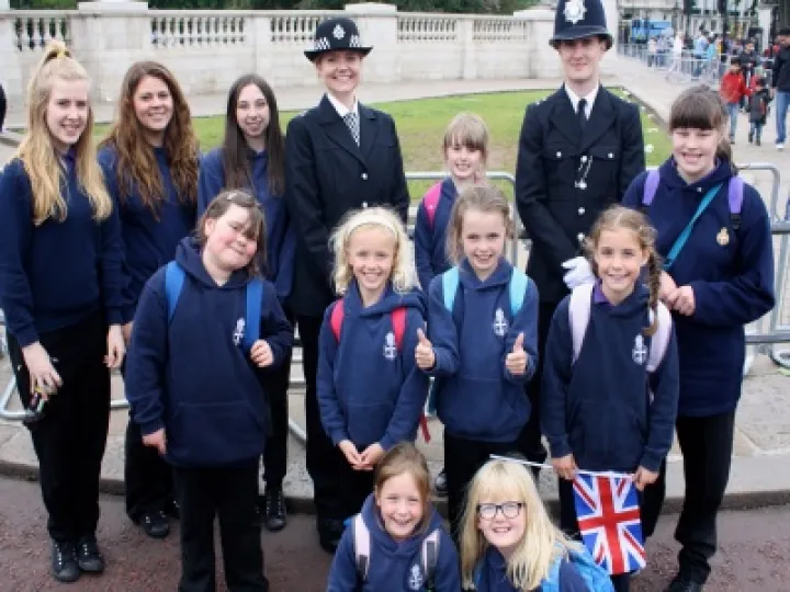 Trooping of the Colour Girls Brigade