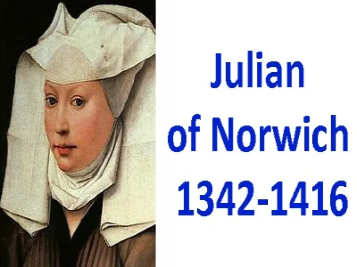 Julian of Norwich Logo