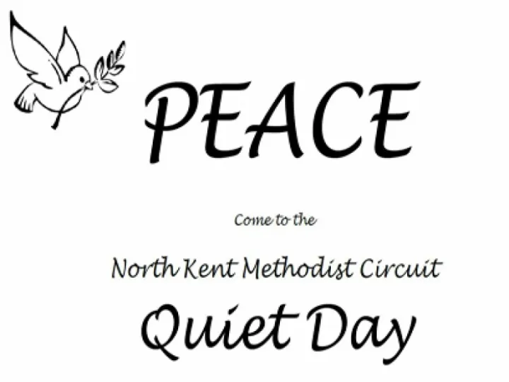 peace quiet day