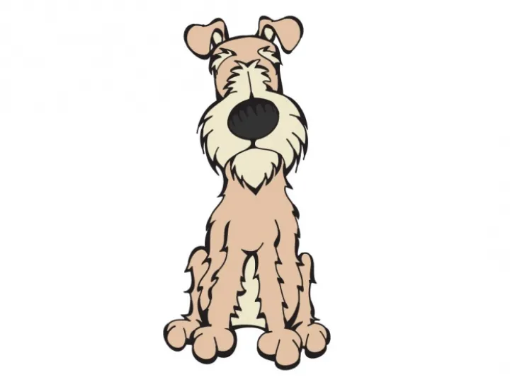 Dog Cartoon 02a