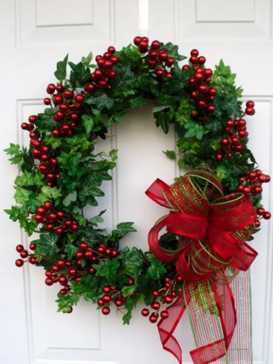 30-Beautiful-And-Creative-Handmade-Christmas-Wreaths-14
