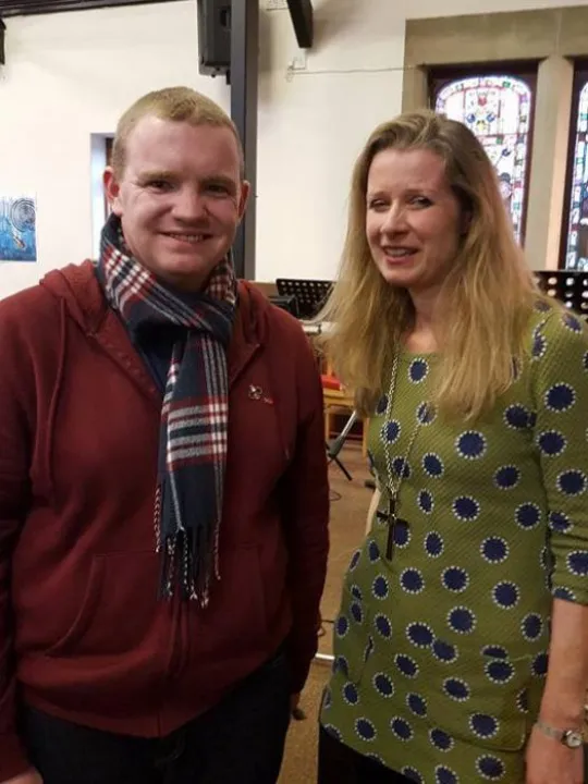 Ryan With Rachel Lampard