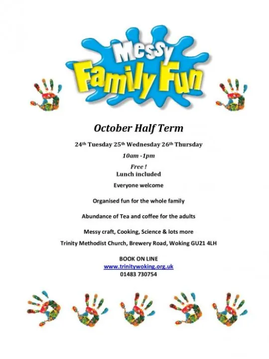 Messy Church Poster Oct 2017