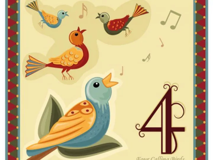 Four calling birds