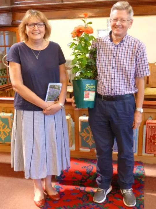P1000949_Avril & Steve Frankish_Farewell at Halmer End_24th June 2018