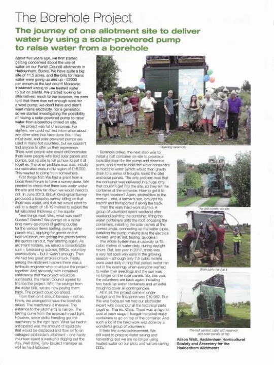 Allotment Magazine article 03