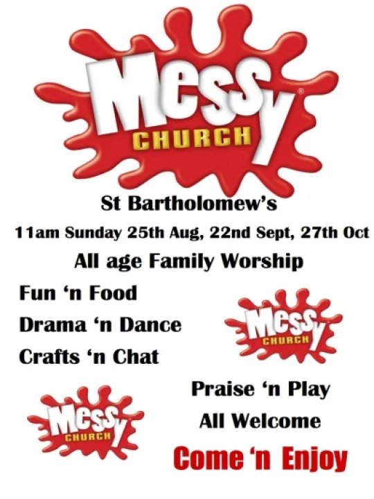 Messy Church Poster