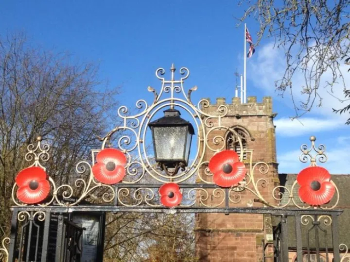 Brierley Gates decorated