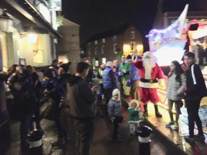 Father Christmas at the G & D 2017