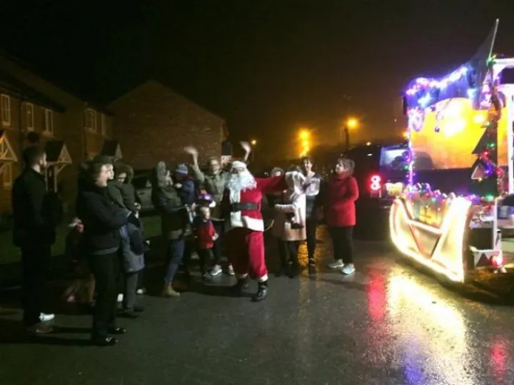 Father Christmas at Saxon Heath 2017