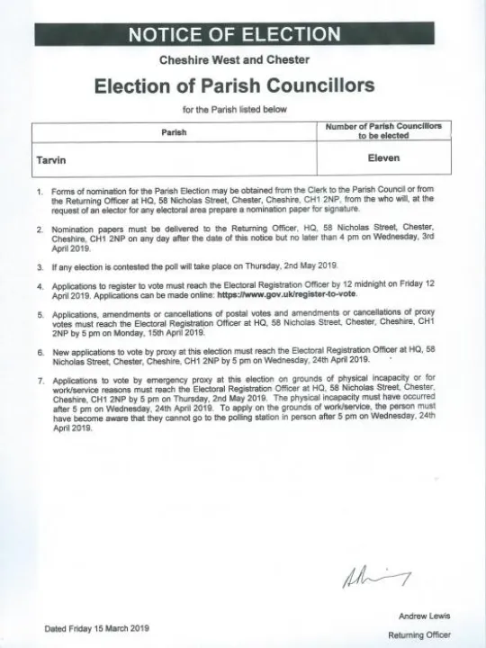 Parish Council Election Notice Scan_20190314