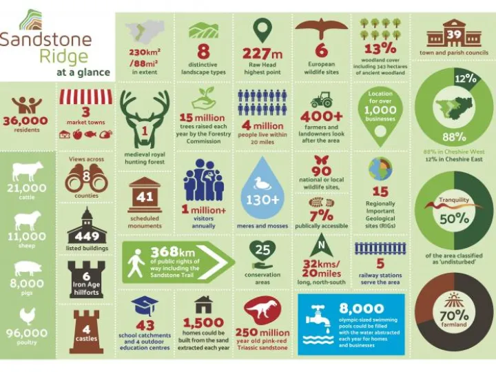Sandstone Ridge Infographic