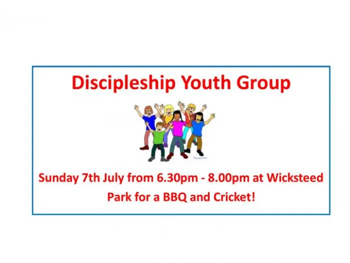 Youth Group Poster