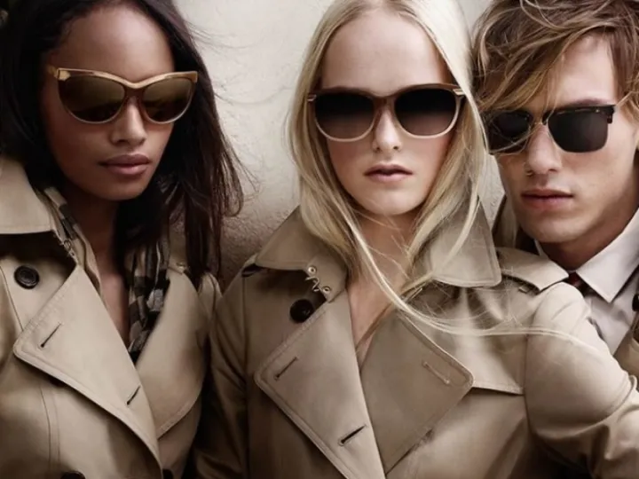 Burberry sunglasses for women poster