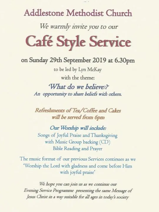 19-9 Cafe Style Service &ndash; new