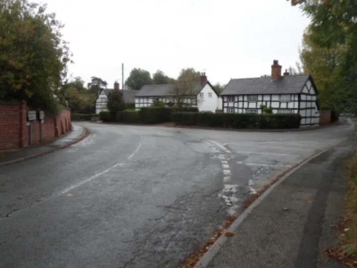 Roads prior to traffic calming
