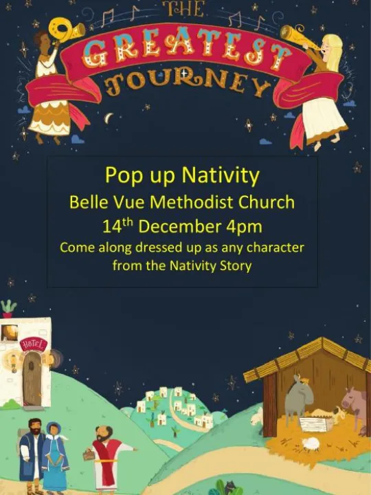 Belle Vue Pop up nativity