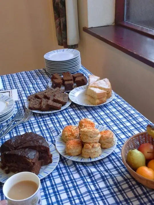 Community Cafe cake