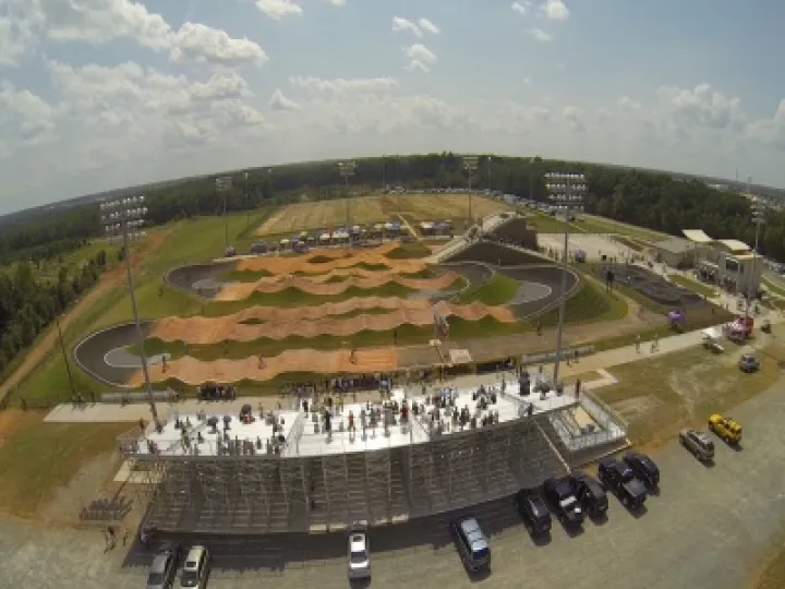 Rock Hill BMX SX track overview