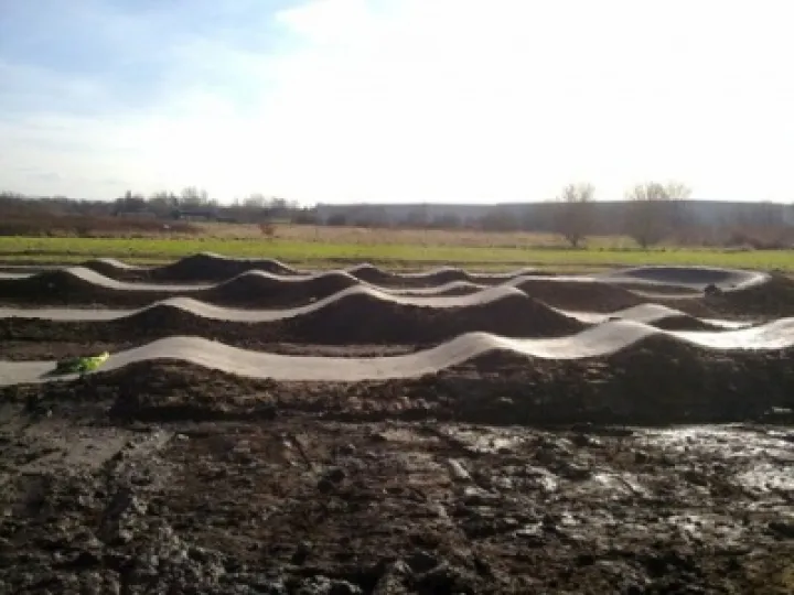 Europa Way BMX Pump Track side view