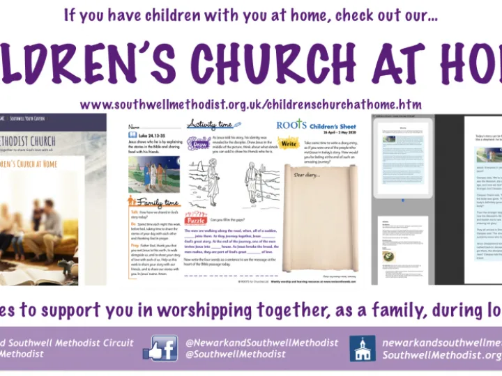 Children's Church at Home Flyer