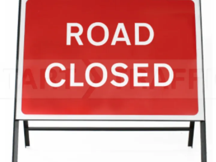 Road Closed Sign