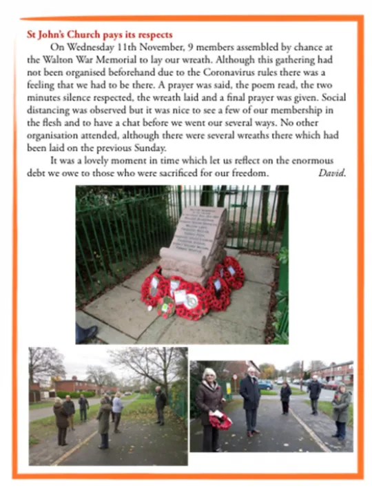 St- Johns Remembrance Day 2020