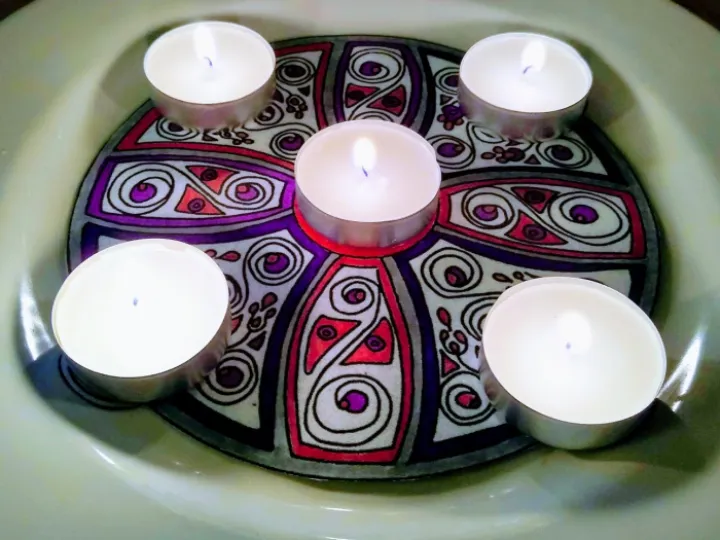 Celtic Advent Wreath