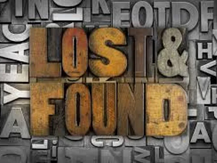 Lost and Found