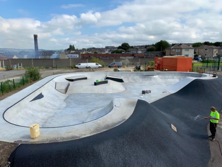 Stoops skatepark overview