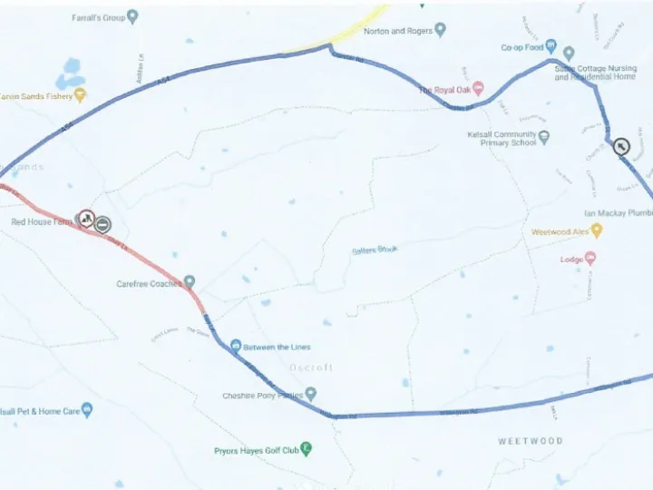 Road Closure Shay Lane March 2021 PhotoScan