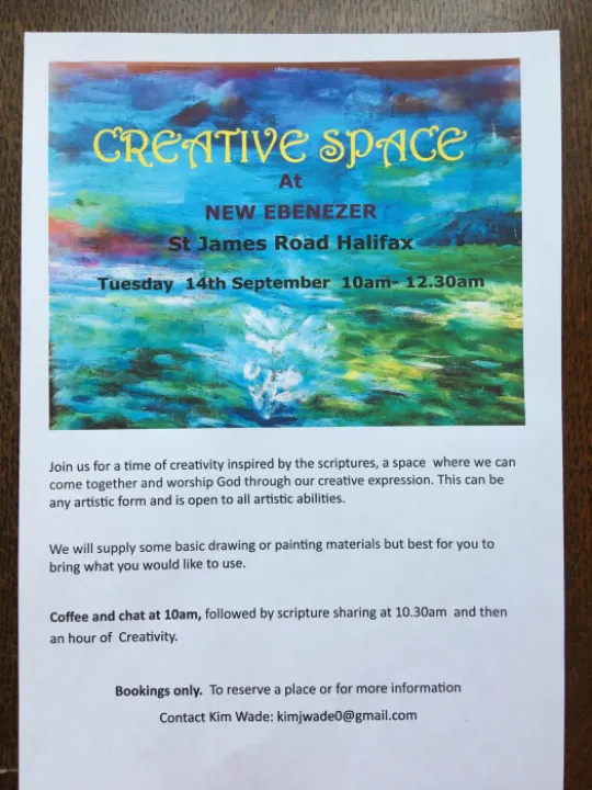 Creative space poster
