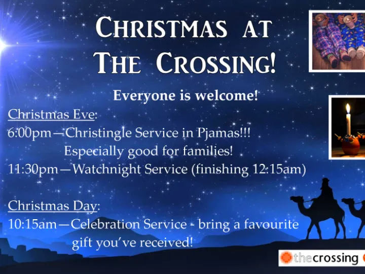 Christmas at the Crossing