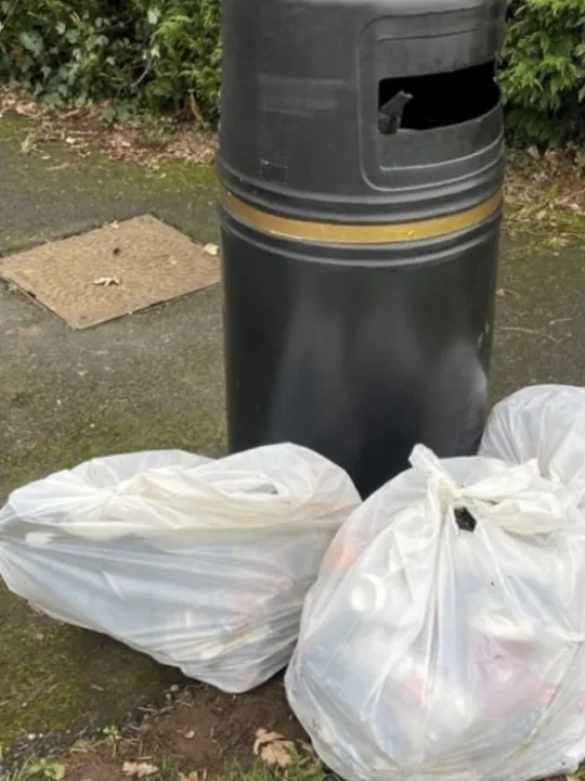 Bin bags from oscroft loop