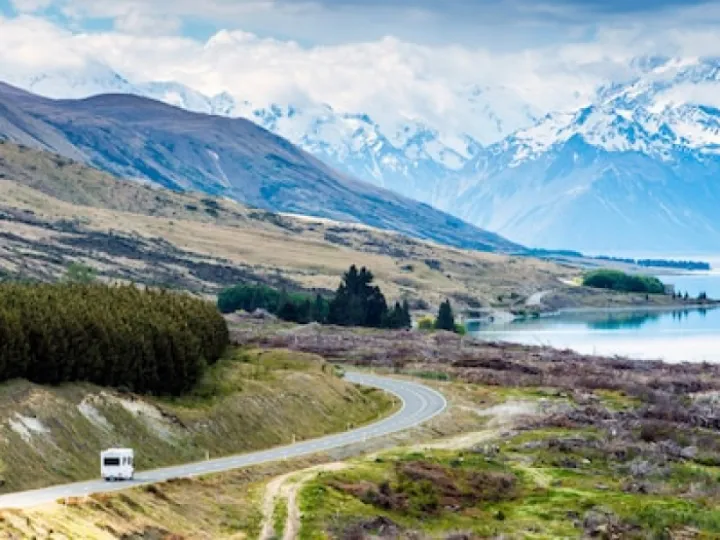 New Zealand coastal road