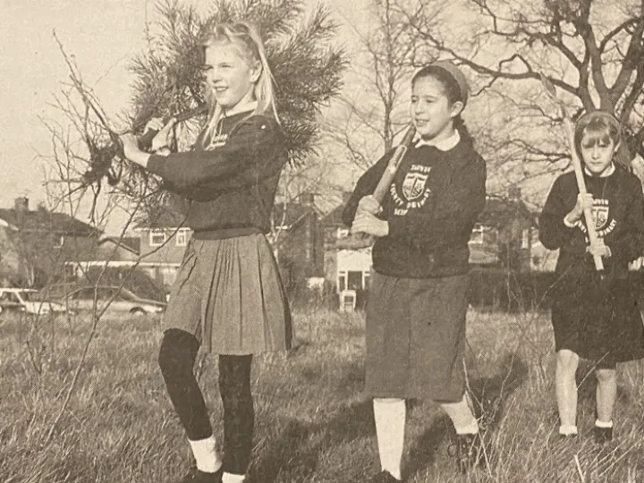 1995 Tre Planting at TPS