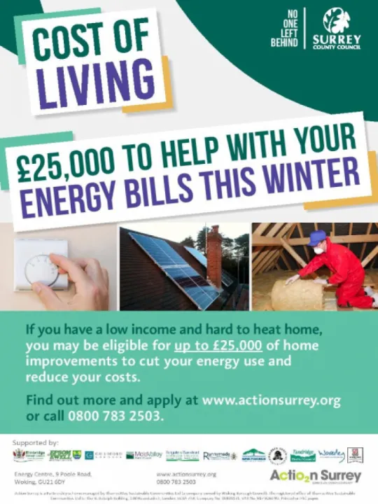 Sustainable Warmth Fund &ndash; A5 Leaflet