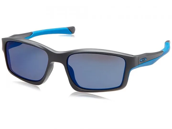 Oakley Chainlink In Matte Dark Grey With Iridium Blue Lenses OO9247_05