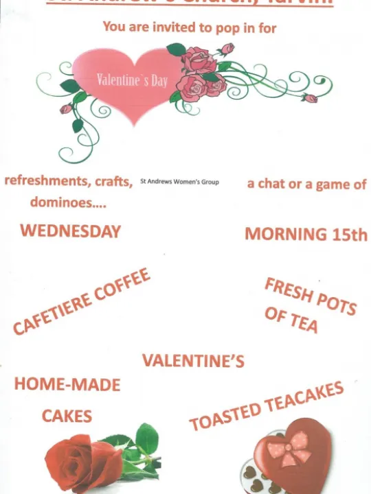 StAndrew Coffee Morning Valentines Day PhotoScan