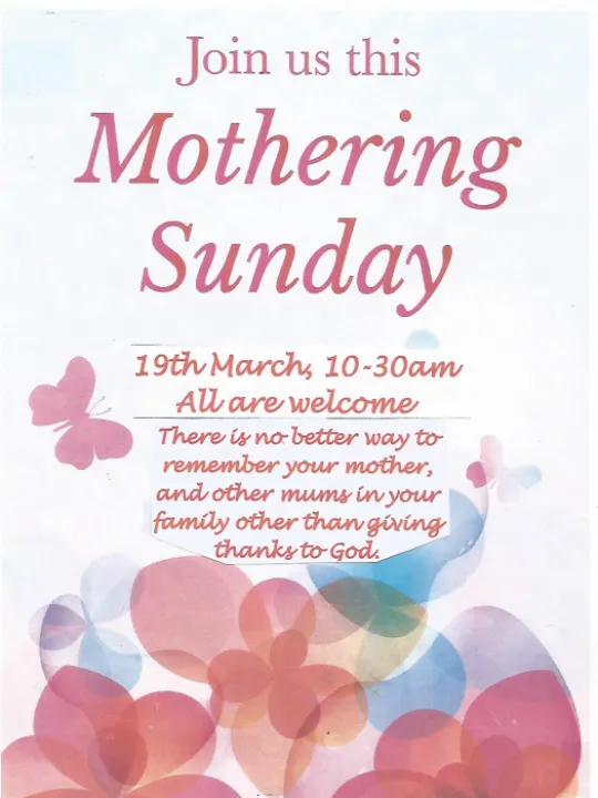 Mothering Sunday 2023