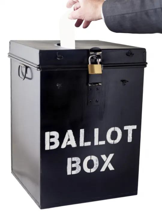Ballot Box Stock Image