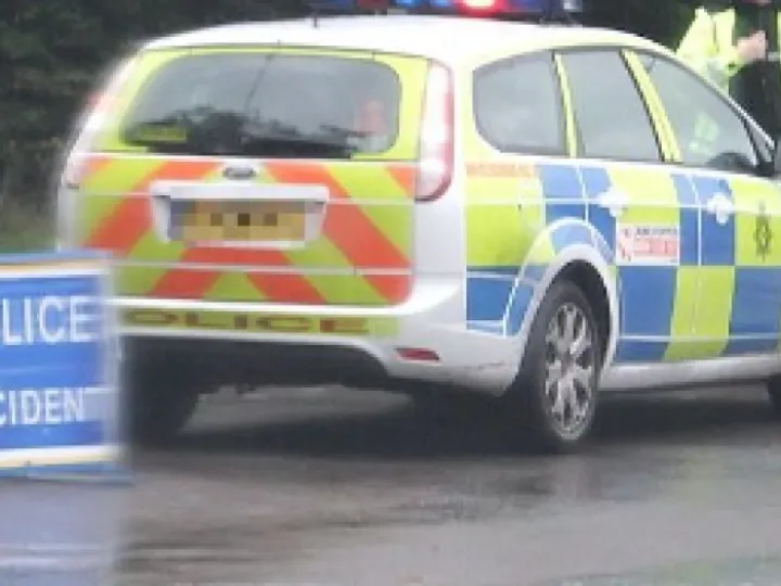 Police at Crash