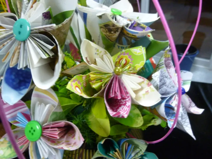 Paper flowers