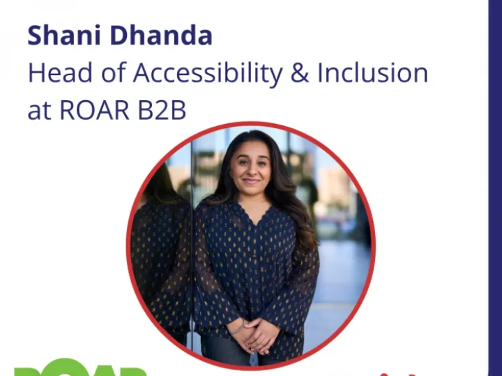 ROARB2B Shani Dhanda social post for Instagram