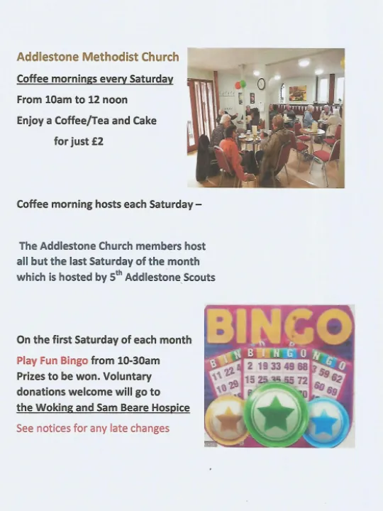 Saturday Coffee Mornings – Fun Bingo